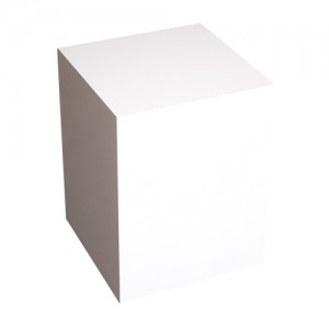 큐브 테이블 A형(화이트)